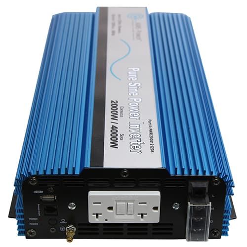 Aims Power Pwri200012120s 2000 Watt Pure Sine Wave Inverter 