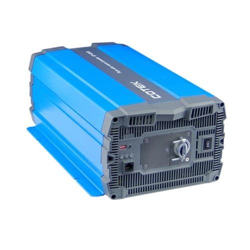 (image for) Cotek, SP4000-124, 4000W, 24VDC, 110/115/120, UL, Hardwire, Pure Sine Wave Inverter