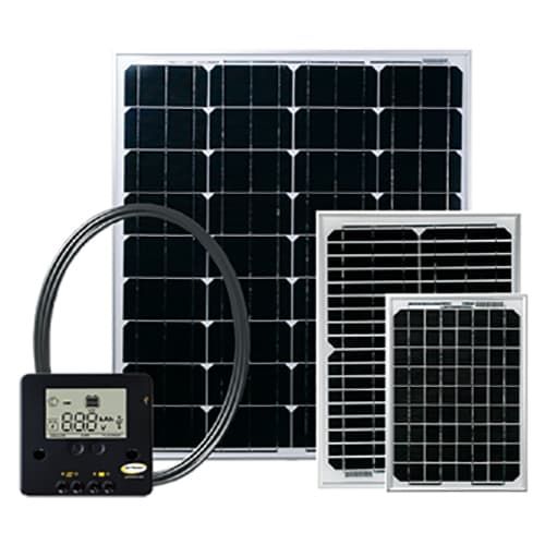 (image for) Go Power, GP-ECO-10, 10 Watt / 0.6 Amp Solar Kit