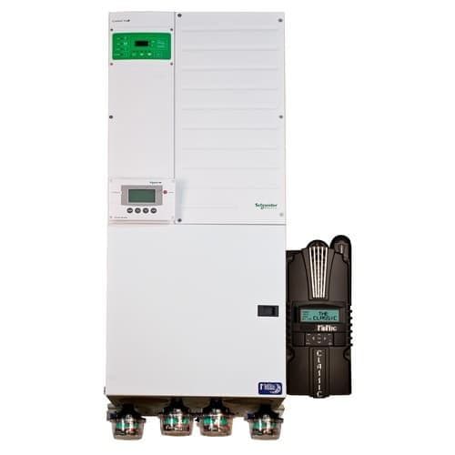 (image for) Midnite Solar, MNXWP5548-2CL200, Inverter System, Pre Wired - Grid Tie with Battery Backup