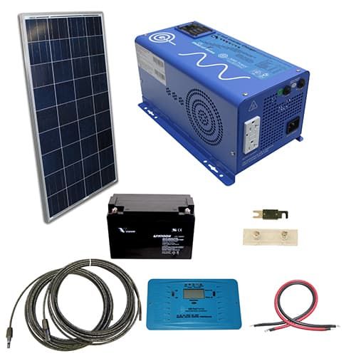 AIMS 12 Volt Off Grid Solar Kits