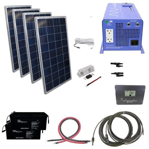 AIMS 24 Volt Off Grid Solar Kits