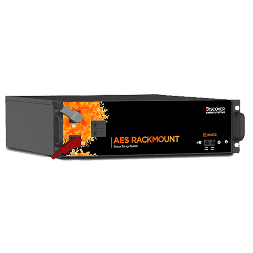 (image for) Discover Battery, 48-48-5120-H, Aes Rackmount Ess Battery Module 5.0 KWh 51.2V 100 Ah Heated - 3U 19 Inch