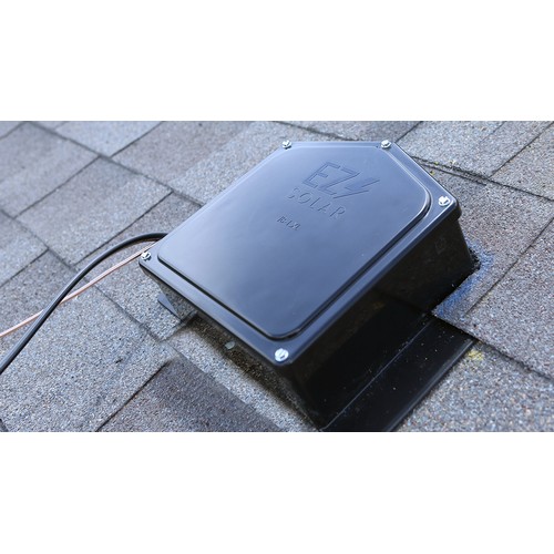 (image for) EZ Solar, JB-1.XL, XL Rooftop PV Junction Box- Asphalt Shingle