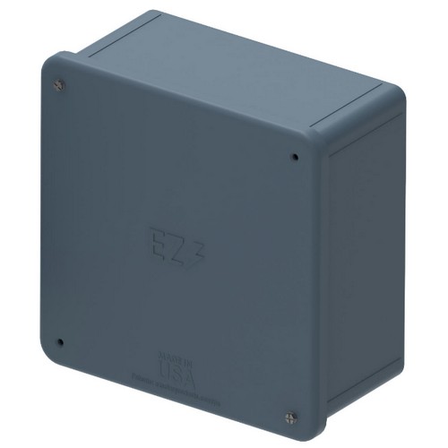 (image for) EZ Solar, JB-M.884, Polycarbonate Junction Box 884, Nema 3R, Weepholes