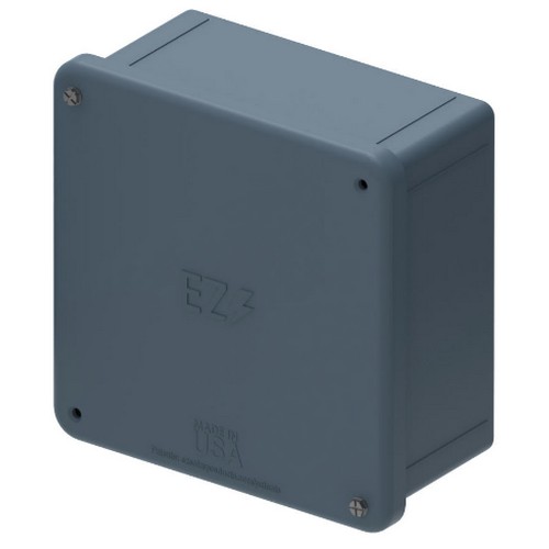 (image for) EZ Solar, JB-M.663, Polycarbonate Junction Box 663, Nema 3R, Weepholes