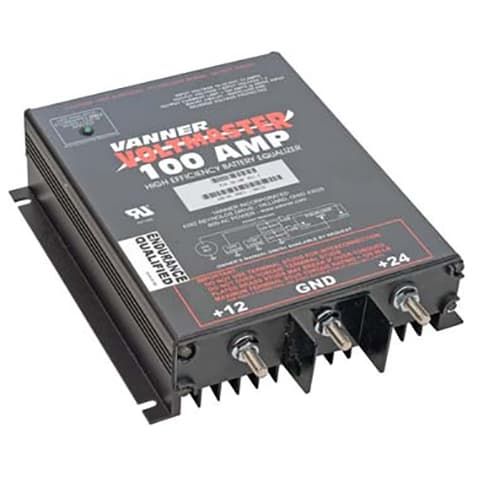 Vanner Inc, 66-100, Battery Equalizer, 24 to 12 Volt - 100 Amp Output